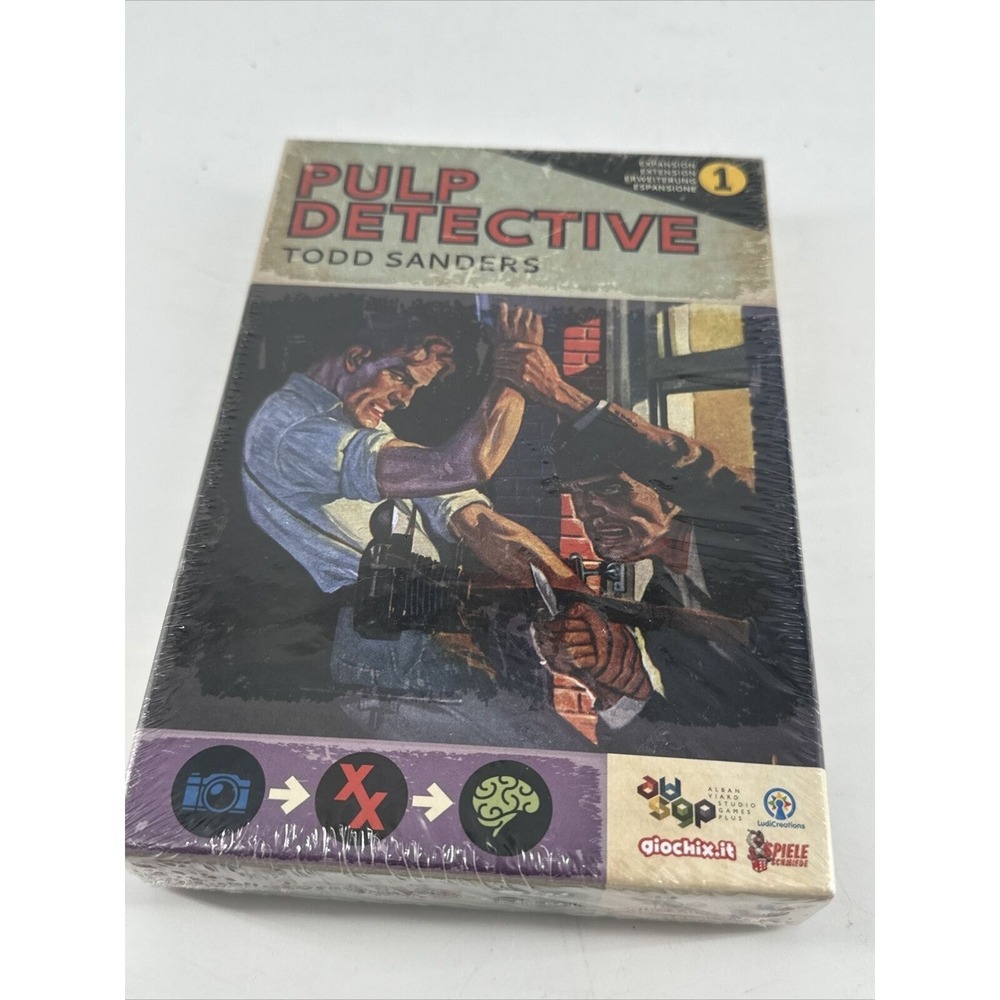 Todd Sanders Pulp Detective‎ Card Game Expansion #1 Netherlands 2018 Christmas